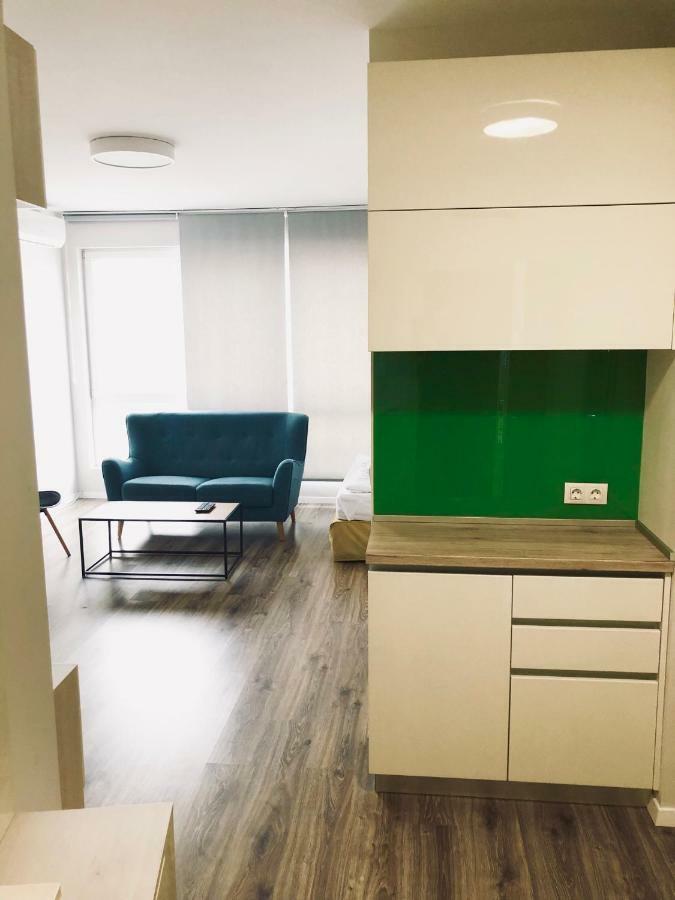 Turquoise And Magenta Apartment Sofie Exteriér fotografie